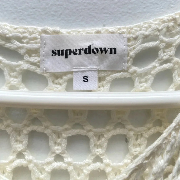 SUPERDOWN - The Bri Crochet Mini Dress - Picture 8 of 10